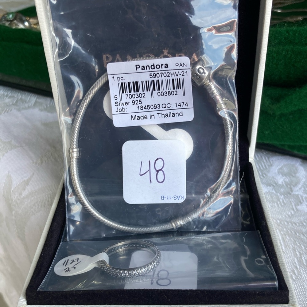 Pandora Silver Jewelry Set